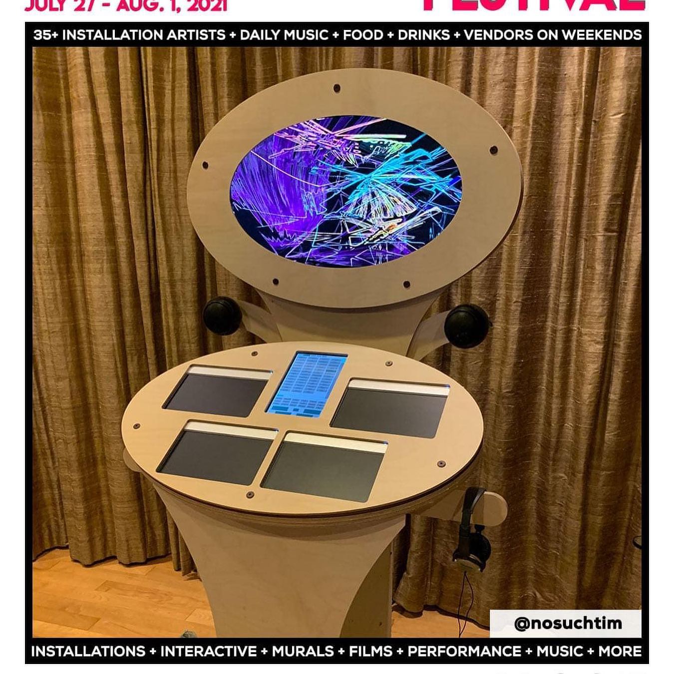 Space Palette Pro at Local Love Summer Art Festival